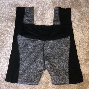 Black and Grey Leggings/Workout/Yoga Pants